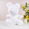 12" White STYROFOAM BEAR 3D Animal Model DIY Craft Decoration Party Supplies